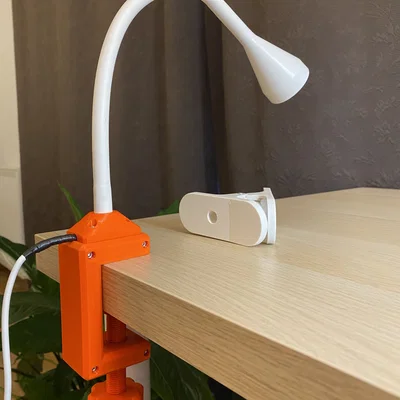 Thay thế ngàm kẹp (mount) cho IKEA Navlinge bị gãy