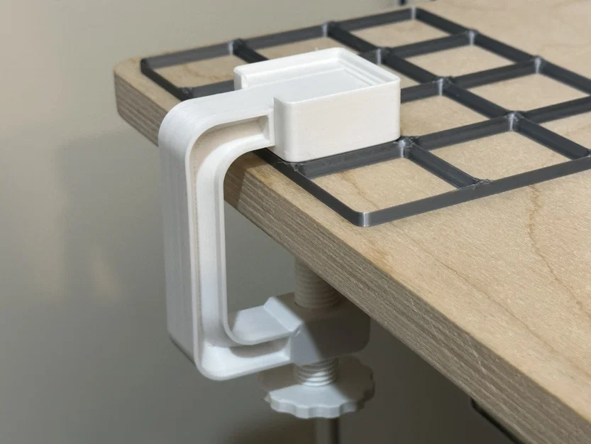 Kẹp bàn Gridfinity (Gridfinity desk clamp) - Image 1