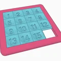 Sliding Puzzle 4x4 Print-in-Place (Xếp hình trượt 4x4 in liền khối) - Thumbnail 4