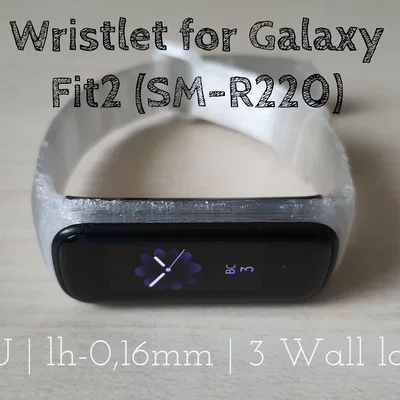 Dây đeo 3D cho Samsung Galaxy Fit2 (SM-R220) - Tự in tại nhà