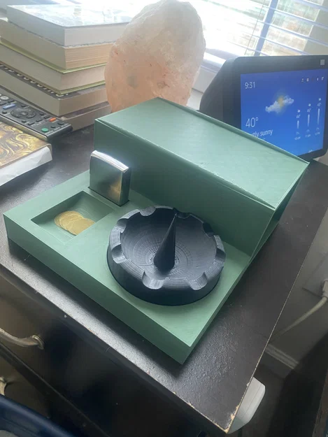 Gạt tàn thuốc 3D thông minh có chốt vệ sinh tẩu - Image 2