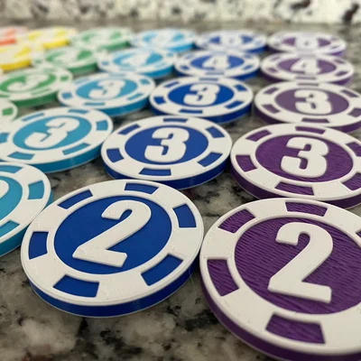Poker Chips cho Ready Set Bet (hoặc game khác)