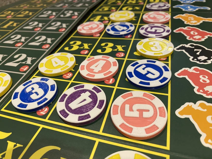 Poker Chips cho Ready Set Bet (hoặc game khác) - Image 5