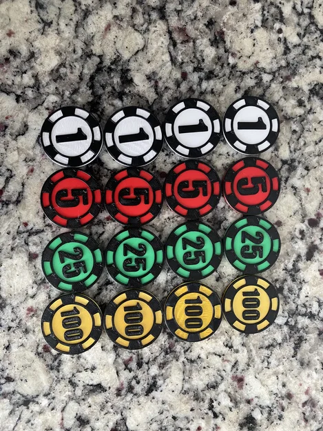 Poker Chips cho Ready Set Bet (hoặc game khác) - Image 6