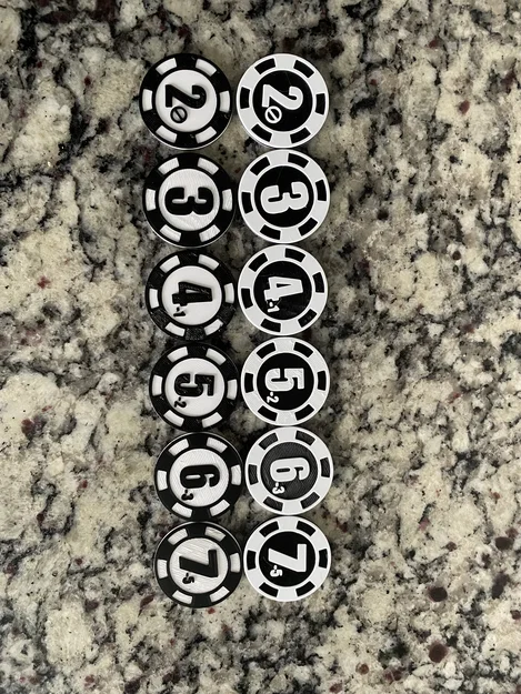 Poker Chips cho Ready Set Bet (hoặc game khác) - Image 8