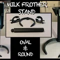 Chân đế Milk Frother | Bản Oval & Round | Hợp nhiều hãng & kích thước - Thumbnail 1