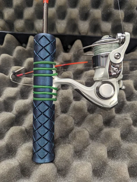 Tay cầm cần câu băng (Ice Fishing Rod Handle) - Image 1
