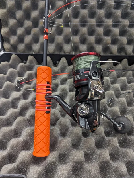 Tay cầm cần câu băng (Ice Fishing Rod Handle) - Image 2