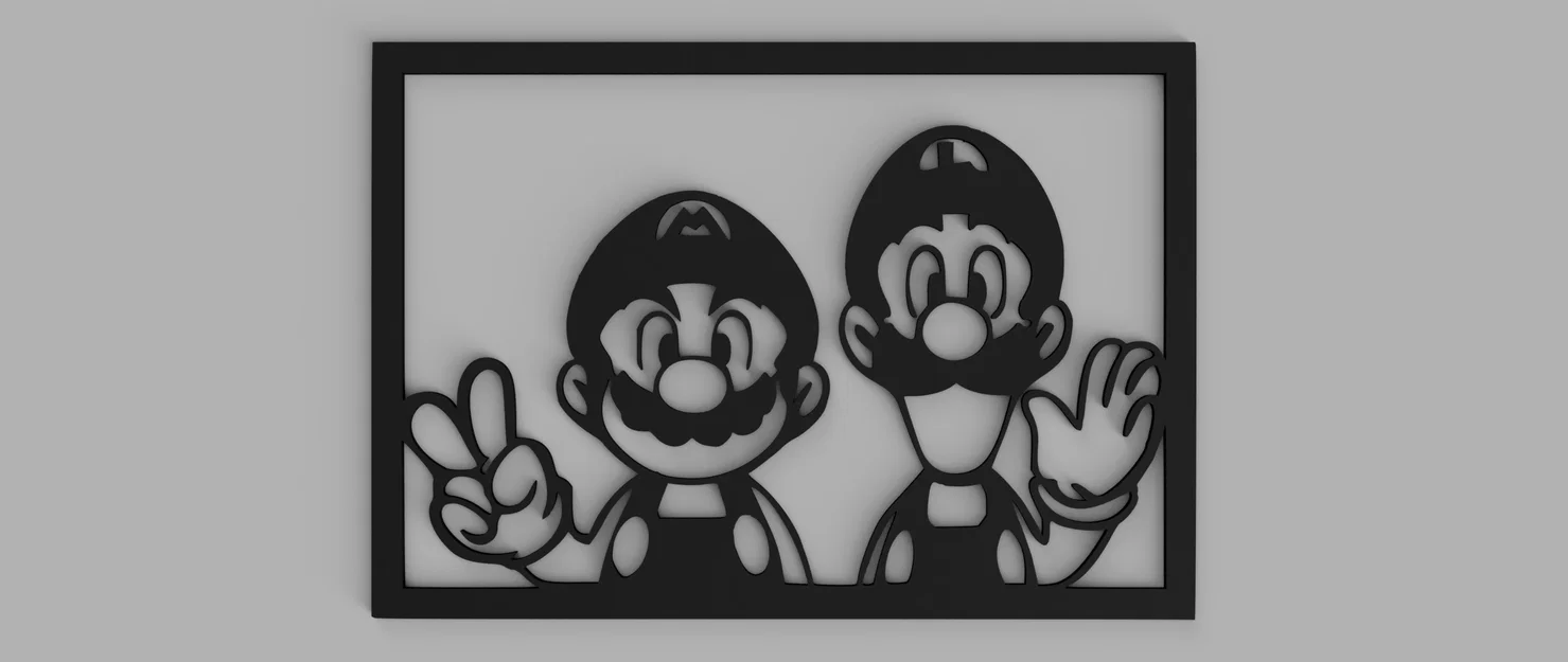 Tranh Treo Tường 3D Super Mario Brothers Độc Đáo Dành Cho Fan Game - Image 1