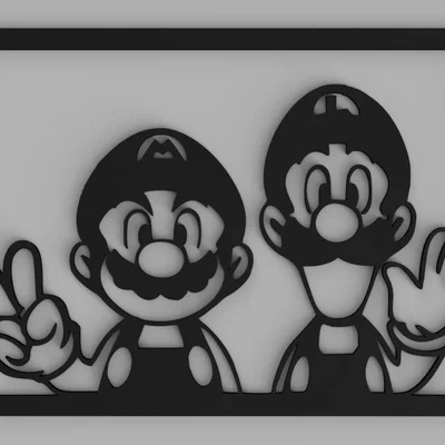 Tranh Treo Tường 3D Super Mario Brothers Độc Đáo Dành Cho Fan Game