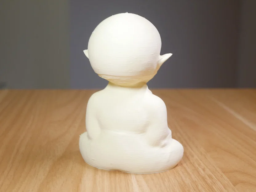 Mô hình in 3D Alien Buddha độc đáo không cần support - Image 2