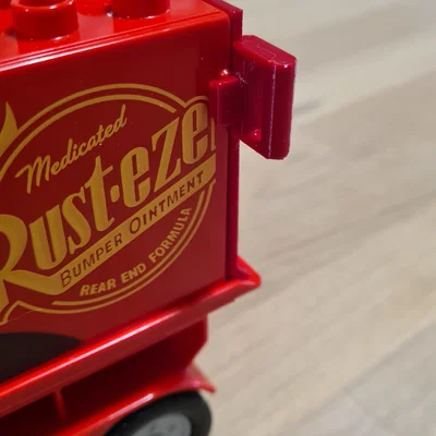 Cửa/Dốc Duplo Horse Trailer 1x4 có tay nắm – cửa sau Mack