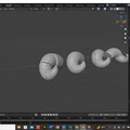Mô hình sừng cừu MC Sheep Horns cho fan Obey Me (File STL) - Thumbnail 2