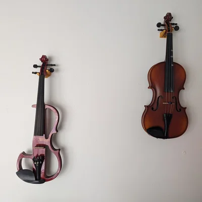 Giá treo đàn Violin gắn tường 3D - Tiết kiệm diện tích, thẩm mỹ cao