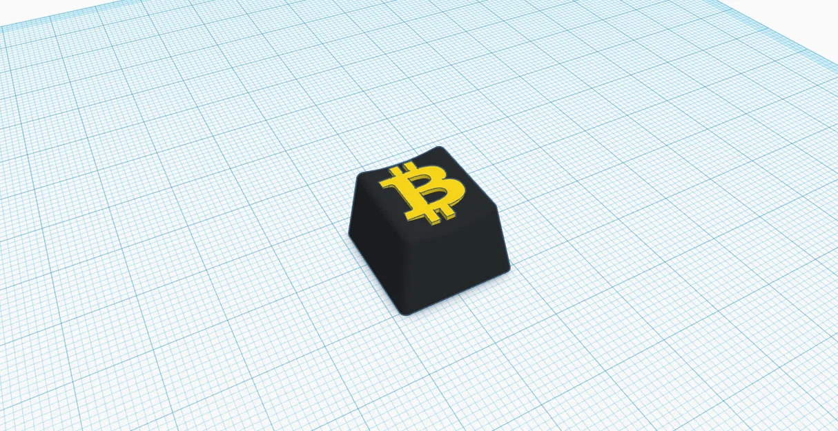 Nút bàn phím Bitcoin (Bitcoin Keycap) cho bàn phím cơ - Image 1