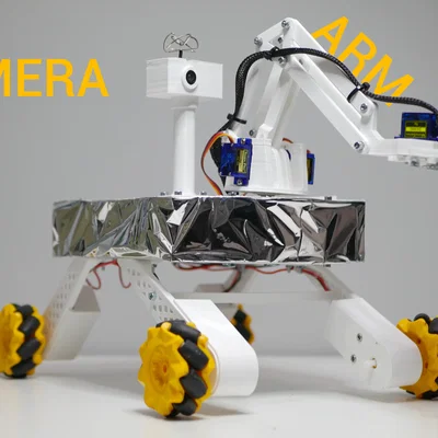 Mini Mars Rover (Pico) – Nền tảng robot giáo dục điều khiển WiFi