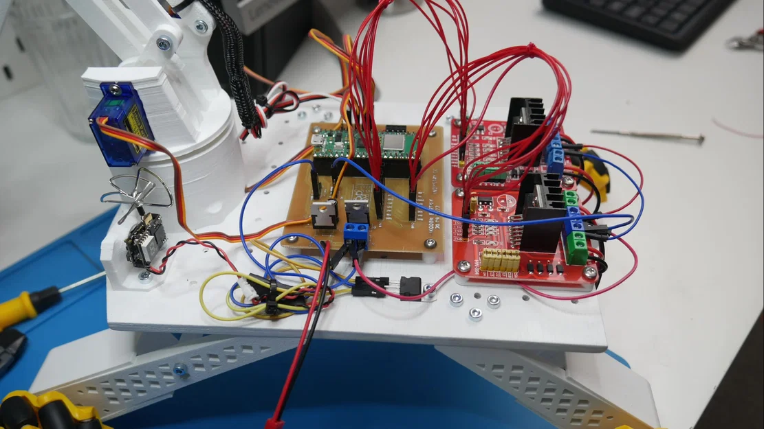 Mini Mars Rover (Pico) – Nền tảng robot giáo dục điều khiển WiFi - Image 3