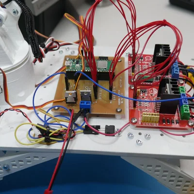 Mini Mars Rover (Pico) – Nền tảng robot giáo dục điều khiển WiFi