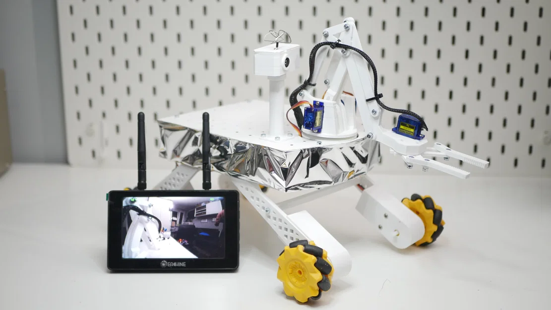 Mini Mars Rover (Pico) – Nền tảng robot giáo dục điều khiển WiFi - Image 4