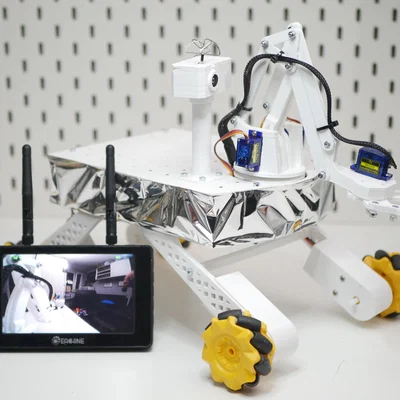 Mini Mars Rover (Pico) – Nền tảng robot giáo dục điều khiển WiFi