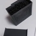 Lọc khí quạt xả Creality K1 dạng parametric cho than & cartridge mọi cỡ (OpenSCAD) - Thumbnail 2