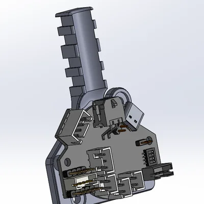 Ngàm gắn mạch BTT EBB36 cho Galileo 2 trên Stealthburner V2