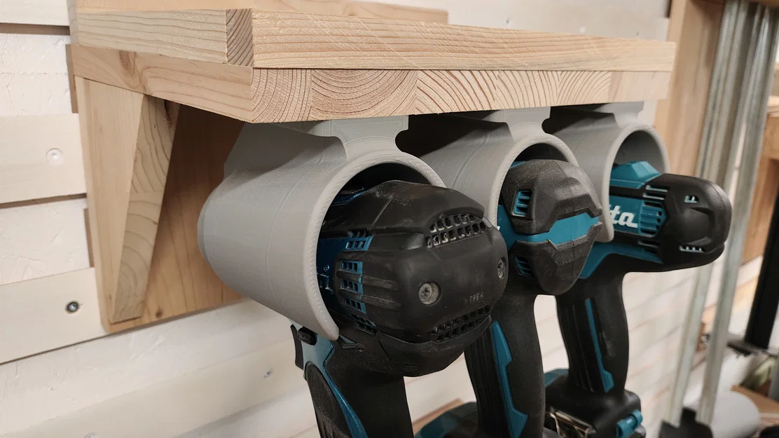 Giá treo máy khoan pin (Cordless Drill Holder) - Image 5