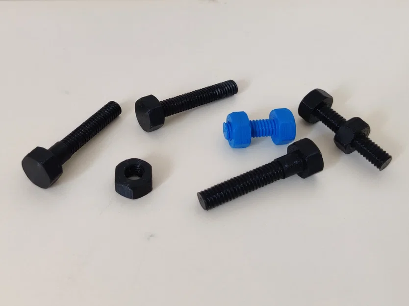 Đai ốc & bu lông M6 bước ren 1.0mm (15–30mm) - Image 1