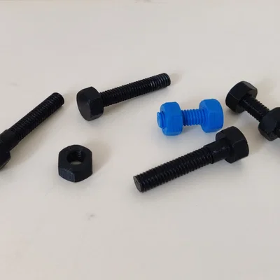 Đai ốc & bu lông M6 bước ren 1.0mm (15–30mm)
