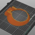 Giá treo tường loa Amazon Echo 4 thiết kế French Cleat in 3D - Thumbnail 3