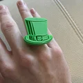 Nhẫn in 3D hình mũ yêu tinh cực dễ thương cho ngày Thánh Patrick - Thumbnail 3