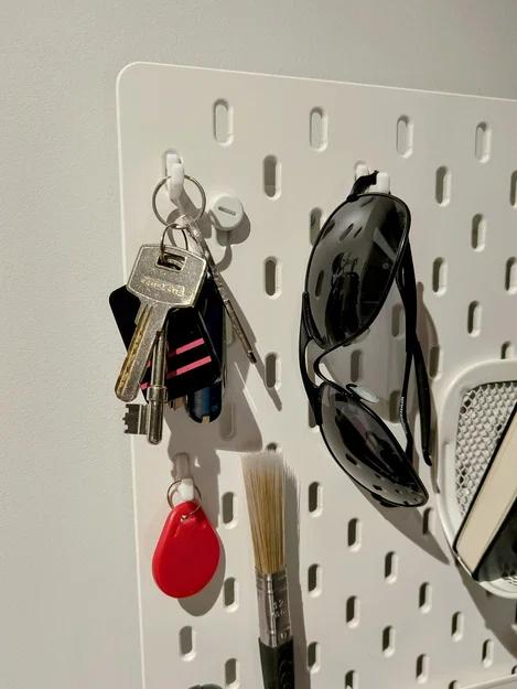 Bộ Móc Treo Siêu Nhỏ Cho Bảng Pegboard IKEA Skadis - Image 2