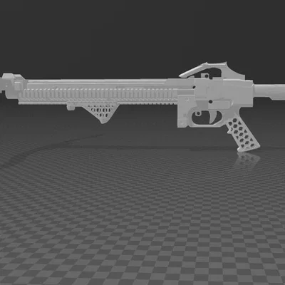 Nỏ Chiến Thuật In Được Kích Thước Thật (Full Size) – Tactical Crossbow Version 2