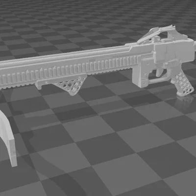 Nỏ Chiến Thuật In Được Kích Thước Thật (Full Size) – Tactical Crossbow Version 2