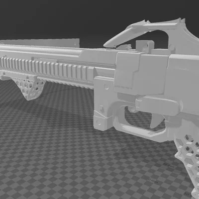 Nỏ Chiến Thuật In Được Kích Thước Thật (Full Size) – Tactical Crossbow Version 2