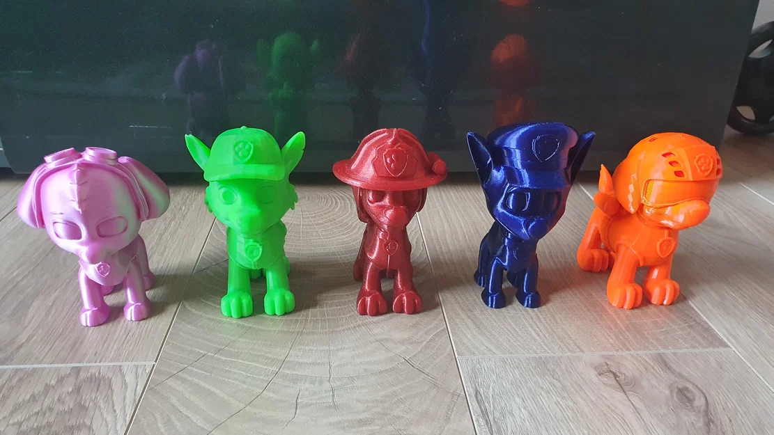 Mô hình Zuma Paw Patrol in 3D - Phiên bản tối ưu hóa cực đẹp - Image 2