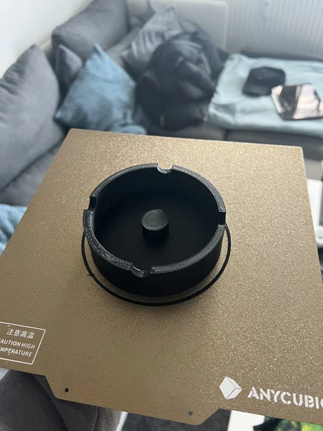 Gạt tàn thuốc lá 3D thiết kế tối giản đường kính 10cm - Image 4