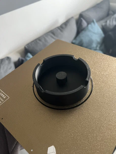 Gạt tàn thuốc lá 3D thiết kế tối giản đường kính 10cm - Image 5