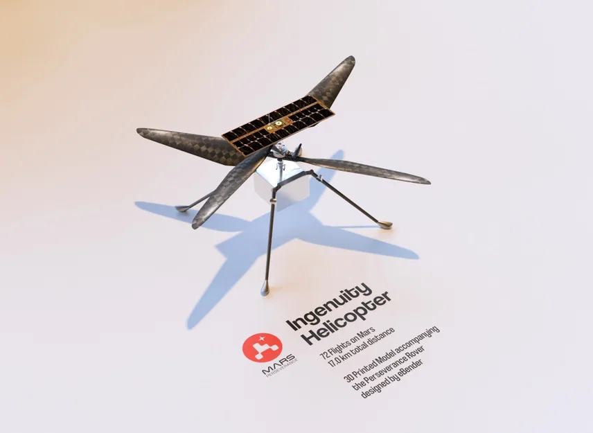 Trực thăng Sao Hỏa Mars Helicopter: Ingenuity (Ginny) - Image 6