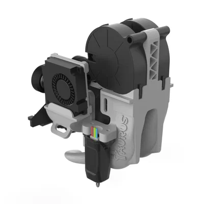 Ống gió Taurus Voolcano cho Sprite, dual 5015, Ender 3 S1 + ngàm sensor Sonic Pad