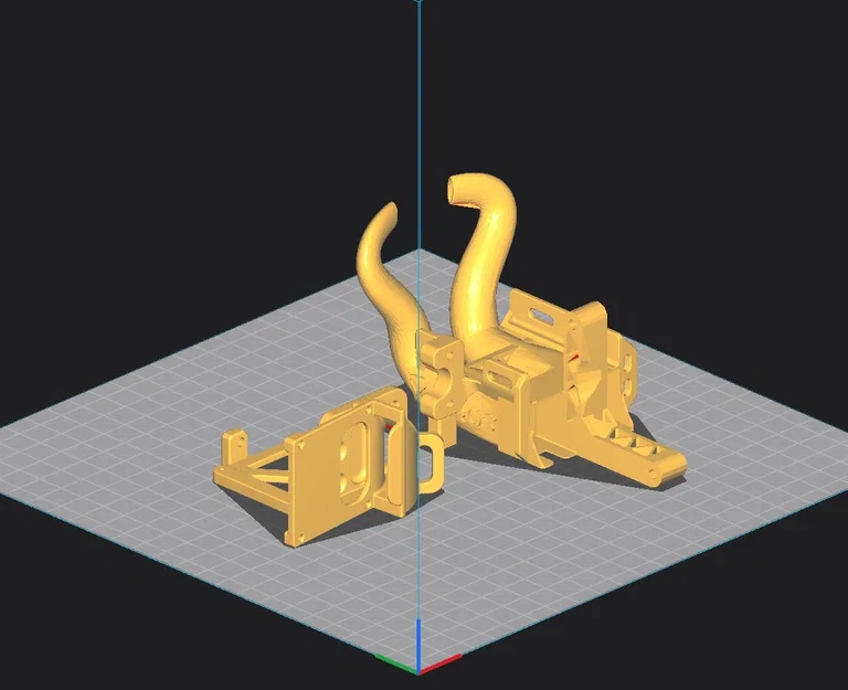 Ống gió Taurus Voolcano cho Sprite, dual 5015, Ender 3 S1 + ngàm sensor Sonic Pad - Image 6