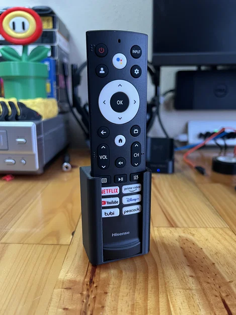 Giá treo điều khiển Hisense Google TV - Gọn gàng, dễ in 3D - Image 1