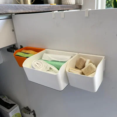 Organizer gắn cửa tủ bếp dưới bồn rửa (Kitchen Door Organizer)