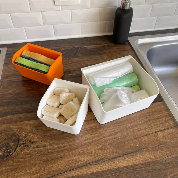 Organizer gắn cửa tủ bếp dưới bồn rửa (Kitchen Door Organizer) - Image 5