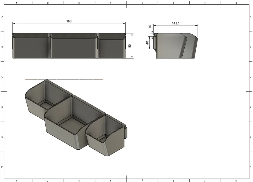 Organizer gắn cửa tủ bếp dưới bồn rửa (Kitchen Door Organizer) - Image 9