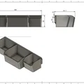 Organizer gắn cửa tủ bếp dưới bồn rửa (Kitchen Door Organizer) - Thumbnail 9