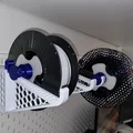 Giá treo cuộn nhựa 3D êm ái cho bảng Ikea Skädis - Thumbnail 1
