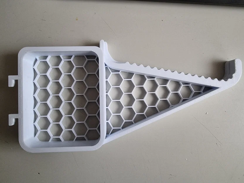 Giá treo cuộn nhựa 3D êm ái cho bảng Ikea Skädis - Image 2