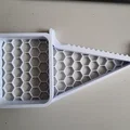 Giá treo cuộn nhựa 3D êm ái cho bảng Ikea Skädis - Thumbnail 2