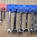 Kệ Treo Cờ Lê Vòng Miệng (SAE/Metric) Treo Tường - Nhiều Cây Cùng Size - Thumbnail 3
